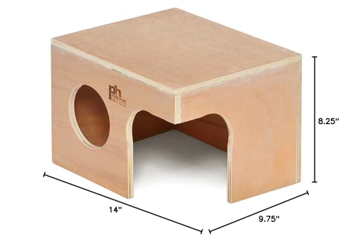 Wooden Rabbit Hut Hideout 14X9X18'