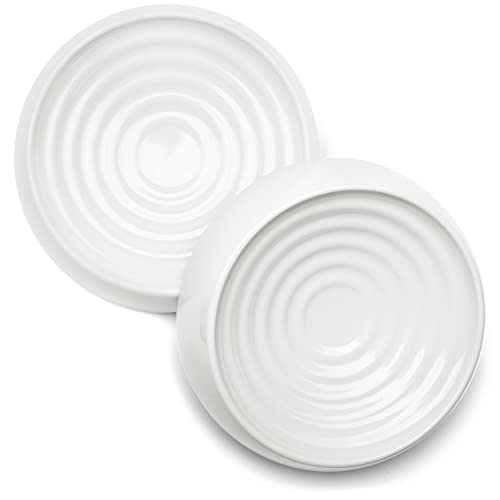 CatGuru Cat Bowls, Whisker Stress Free Food Bowl, Reliefs Fatigue, Wide Non Slip Shallow Dish, Feeding & Watering Supplies (Set 