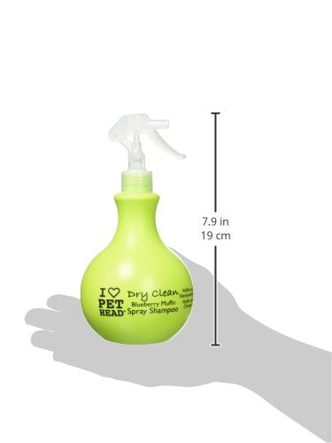 The Company of Animals Fetch for Pets Dry Clean Spray, 15.2oz, Blueberry Muffin, Multi-colored - Pet Cleaning Solution