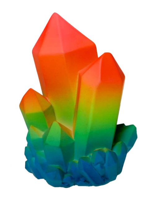 Blue Ribbon Pet Products, Inc. Exotic Environments?Crystal Cave Rainbow Glows Under Led Light