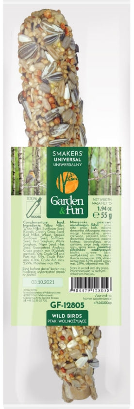 AE Cage Company Garden and Fun Songbird Select Seed Stick