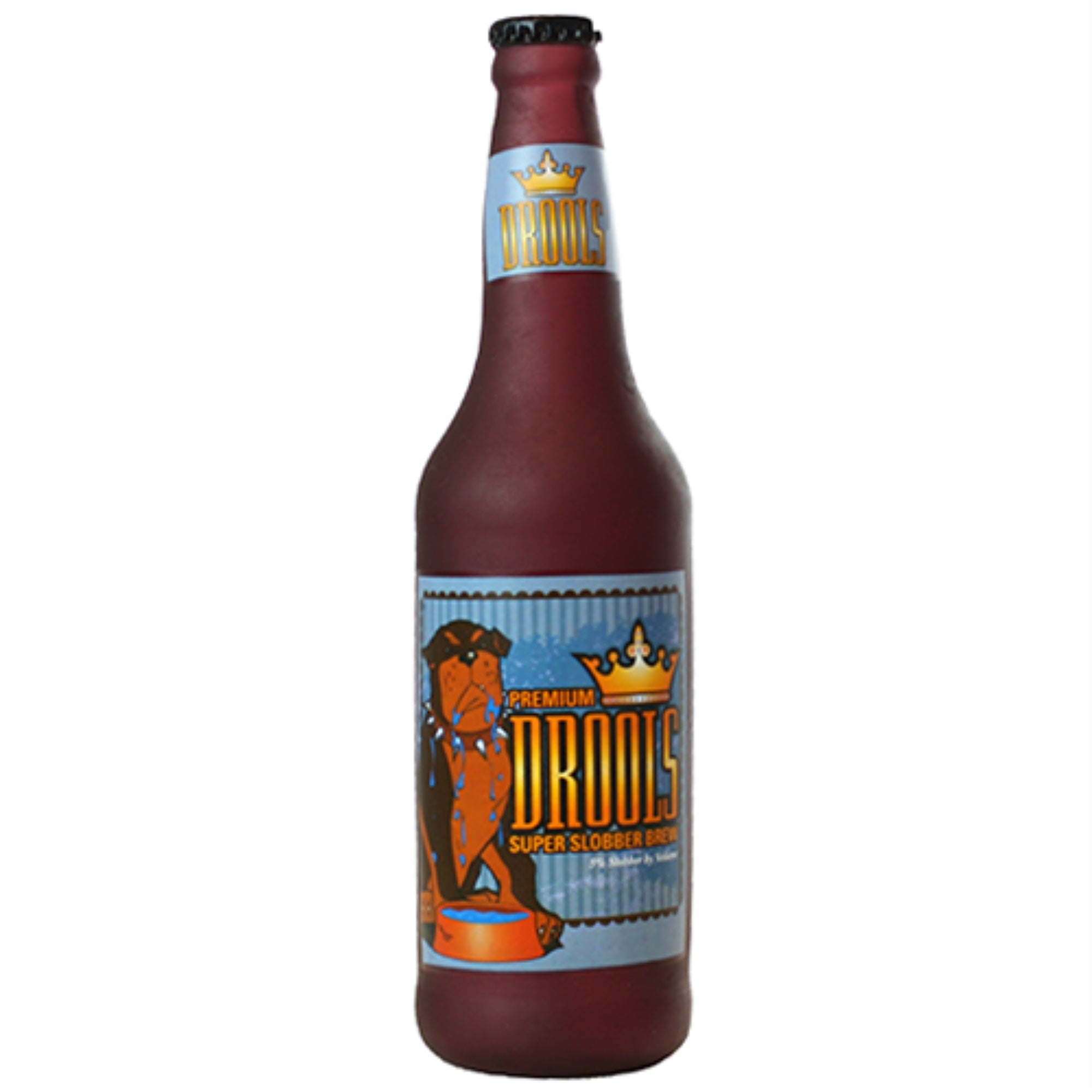 Silly Squeaker Beer Bottle Drools