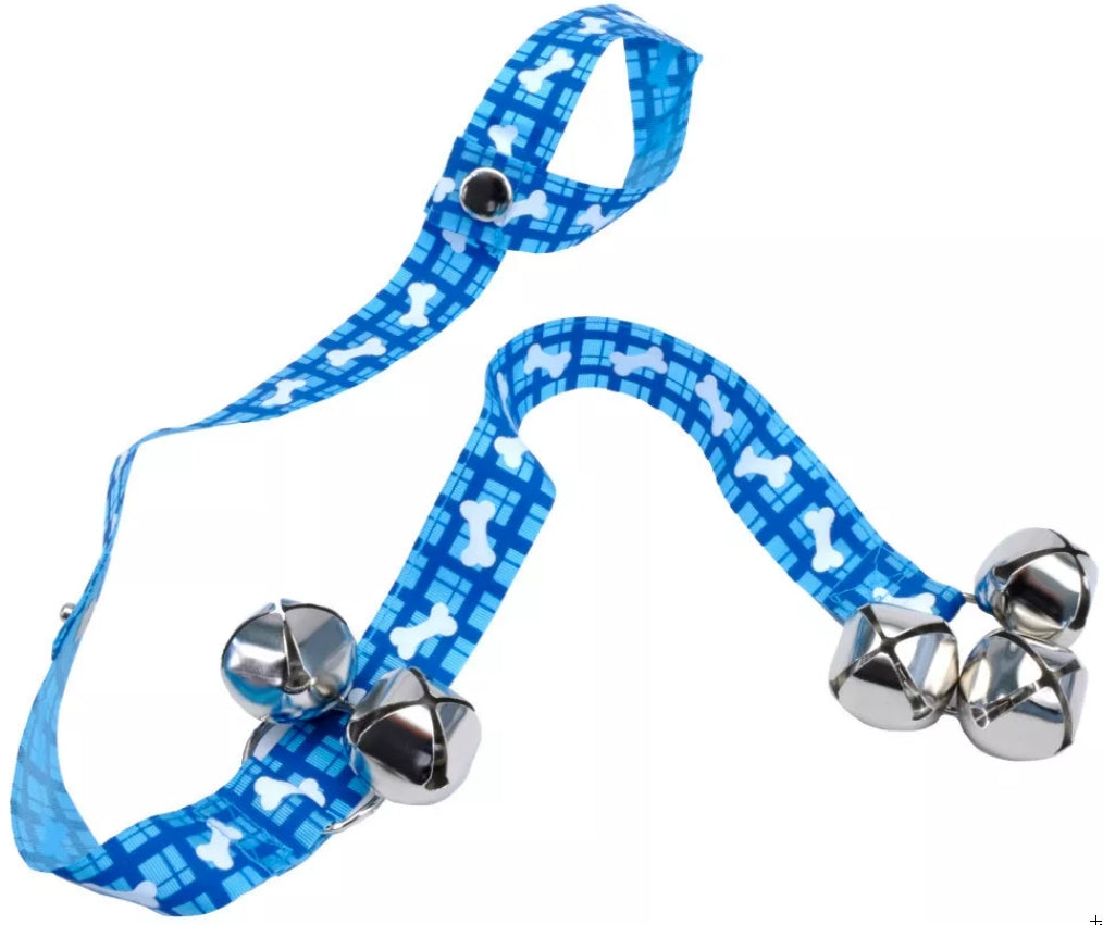 Coastal Pet - Advance - Dog Potty Training Bells, Brown Paws And Bones, 1' X 31'