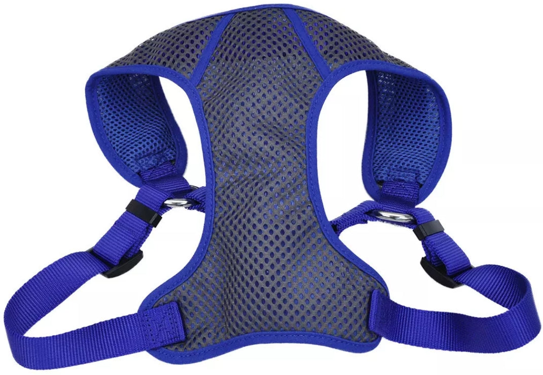 Coastal Pet Comfort Soft Sport Wrap Adjustable Dog Harness Blue