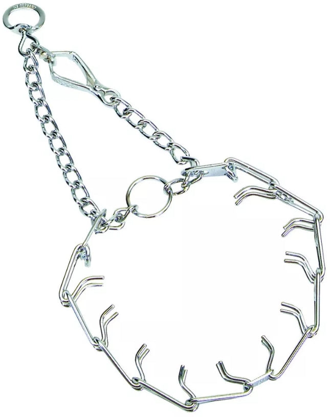 Herm Sprenger Ultra-Plus Prong Dog Training Collar With Latch, 2.25Mm X 12-Inches (1-Unit)