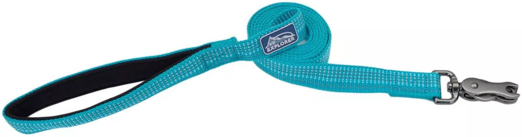 Coastal - K-9 Explorer - Brights Reflective Dog Leash, Ocean, 1' X 06'