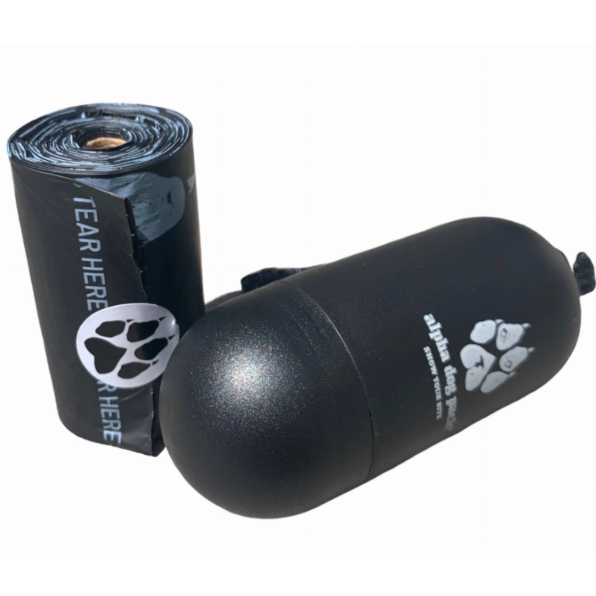 Pill Dispenser With Plantbased Compostable Poop Bag Roll