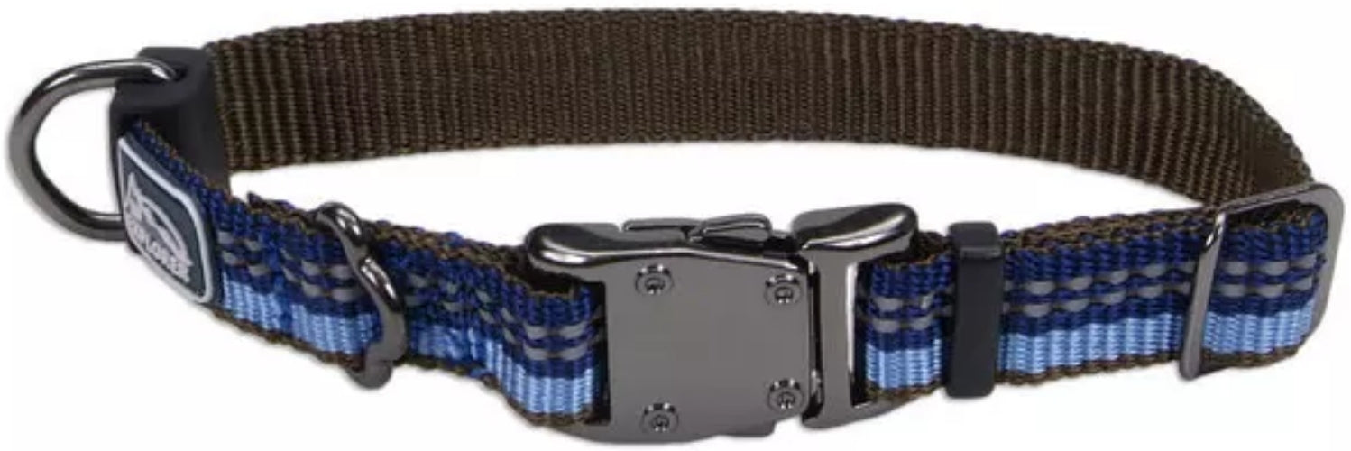 Coastal Pet K9 Explorer Reflective Adjustable Dog Collar Sapphire