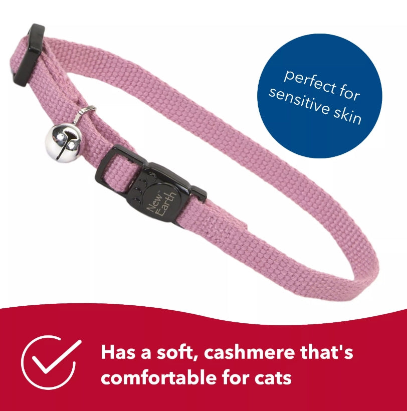 Coastal Pet New Earth Soy Breakaway Cat Collar Indigo