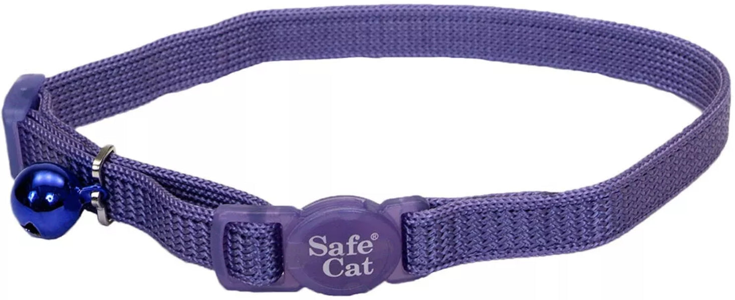 Coastal Pet Safe Cat Adjustable Snag-Proof Breakaway Collar Paradise Purple
