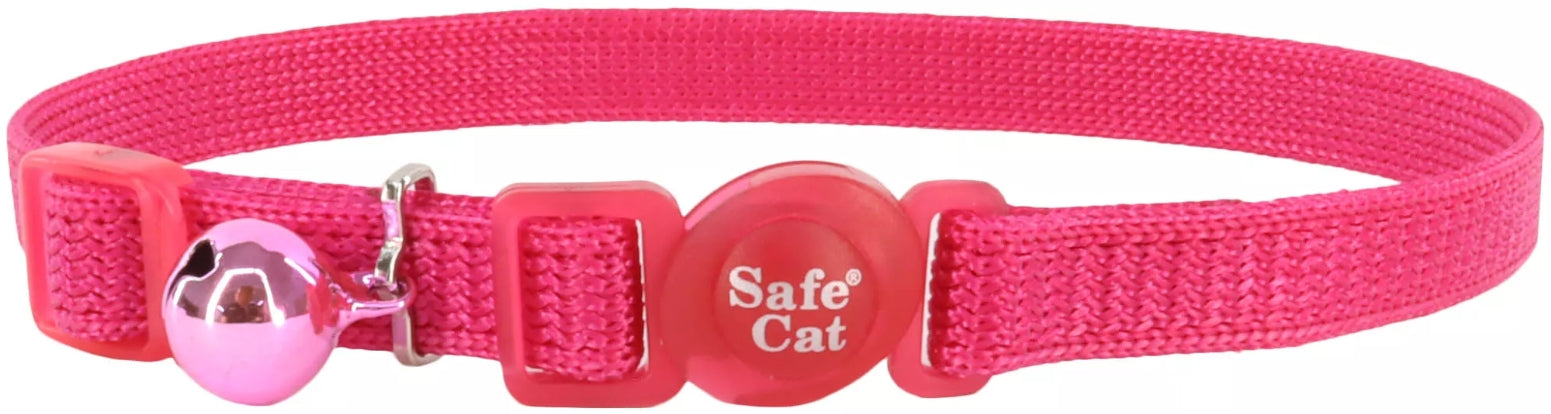 Coastal Pet Safe Cat Adjustable Snag-Proof Breakaway Collar Pink Flamingo