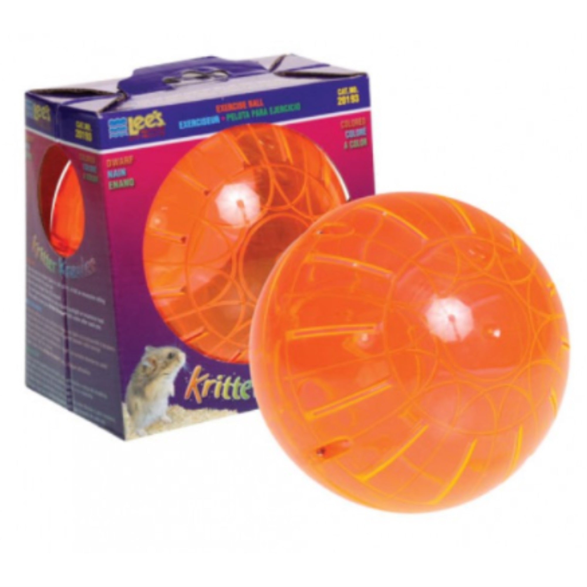 Lee'S Kritter Krawler Mini Exercise Ball, 5-Inch, Colored