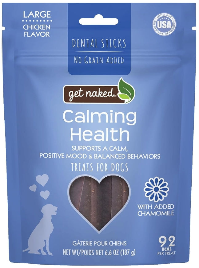 Get Naked Calming Health Dental Sticks Chicken Flavor Large