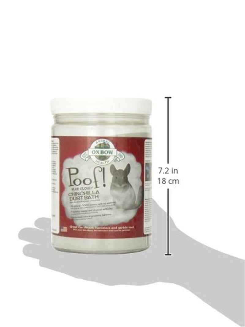 Oxbow POOF! Chinchilla Dust Bath Blue Beauty Powder 2.5lb