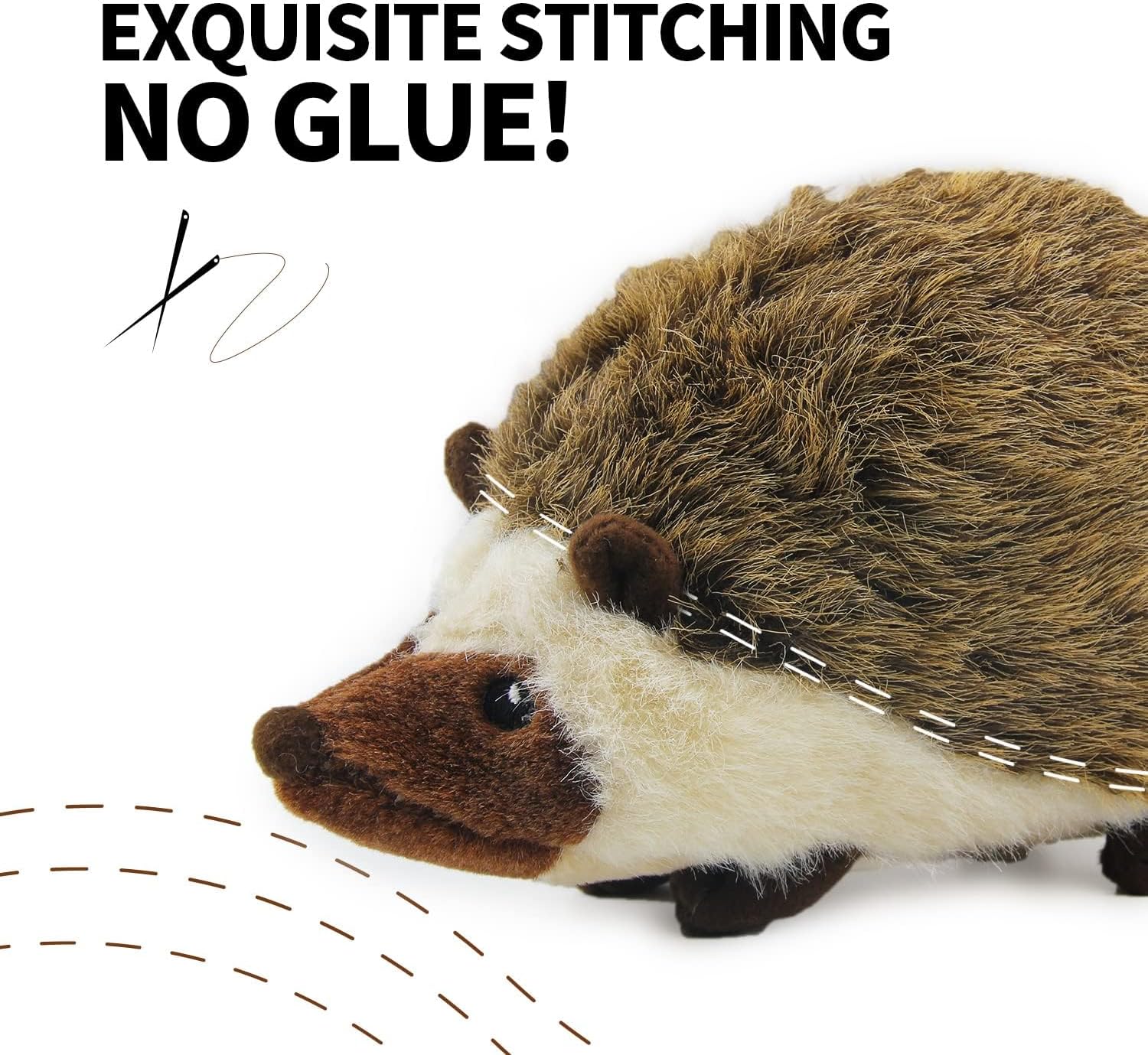 Classic - Dog Toys - Squeaky Dog Hedgehog Toys for Dogs