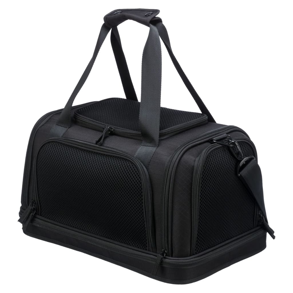 Trixie Flugtasche Fr Hunde Plane 44X28X25 Cm Schwarz