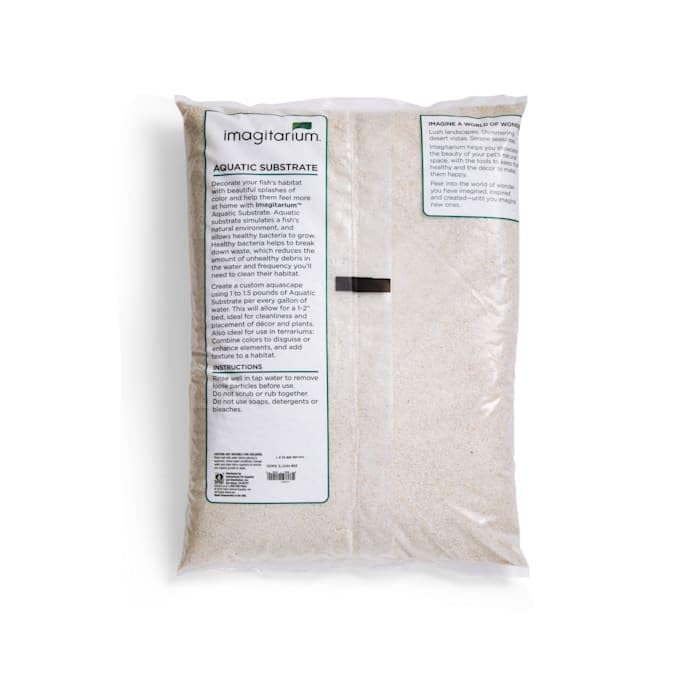 imagitarium White Aquarium Sand 20 lbs.