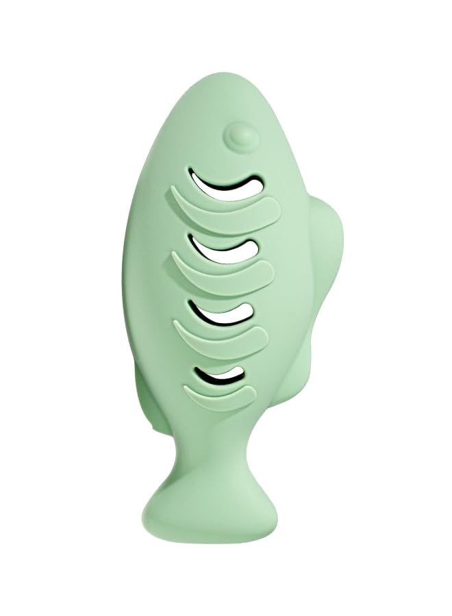 Gishiki Cat Treat Dispenser Toy For Cats, FishShaped Interactive Feeder In FoodGrade Silicone, Stimulates Hunting Instincts & 