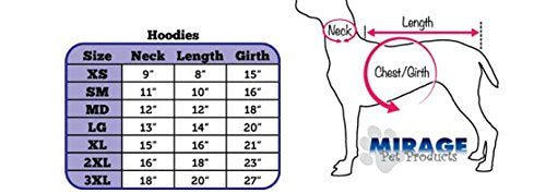 Christmas Pet Dog & Cat Hoodie Screen Printed, 'Original Hipster' Light Pink Lg (10-14 Lbs.)