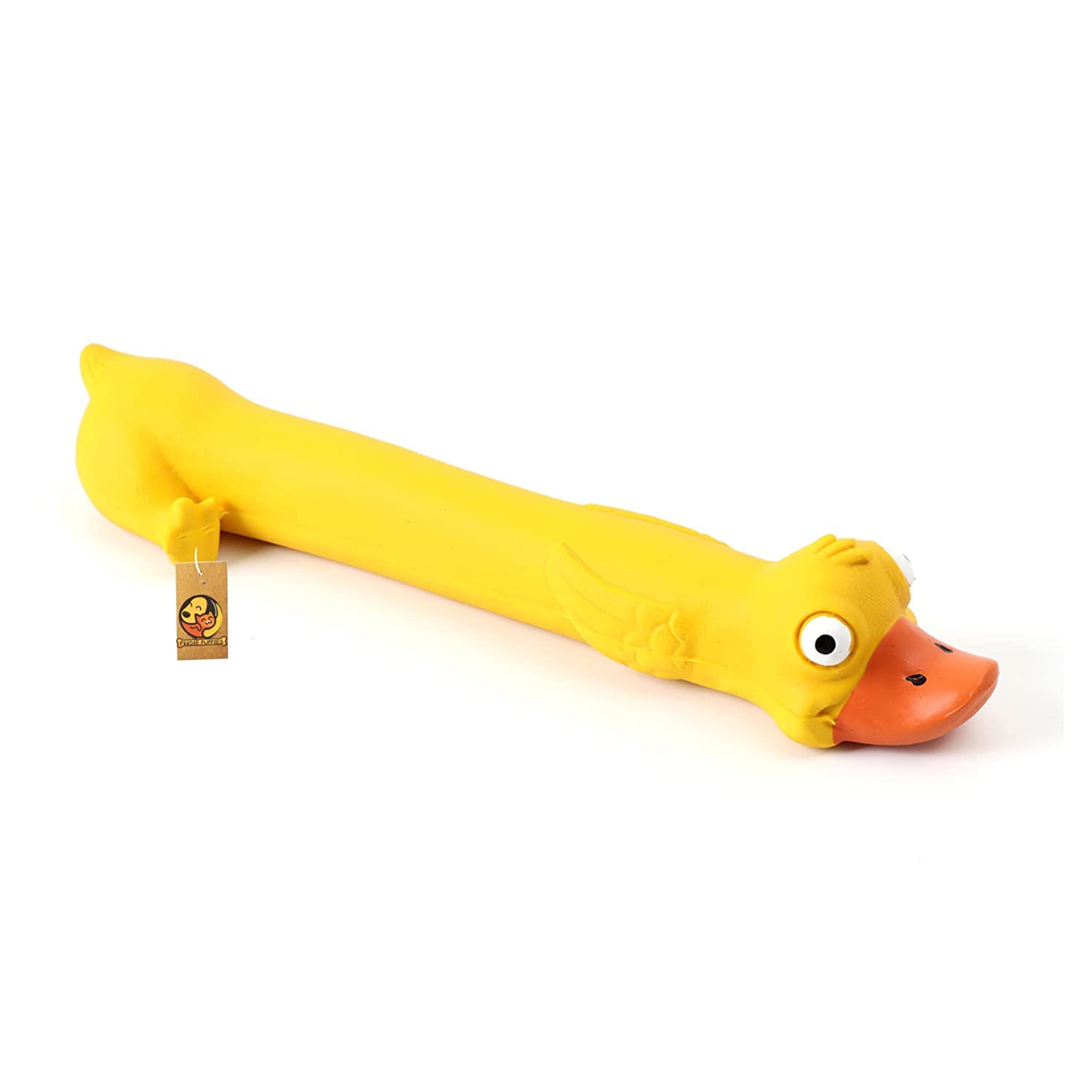 Foodie Puppies Latex Squeaky Dogs Toy | Non-Toxic, Soft Rubber, Interactive, Chewing, Teething, Fetch Play Toy For Small To Medi