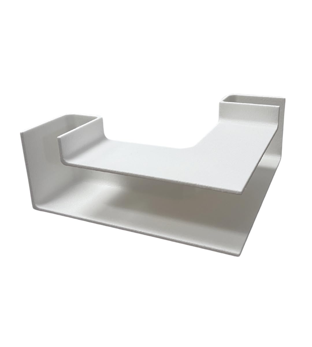 Chatelet Aquarium Underground Xl Corner Tunnel | Fish & Shrimp Hideout For Aquariums | Unique Underground Viewing Tunnel | Made In Usa (Xl Corner, White)