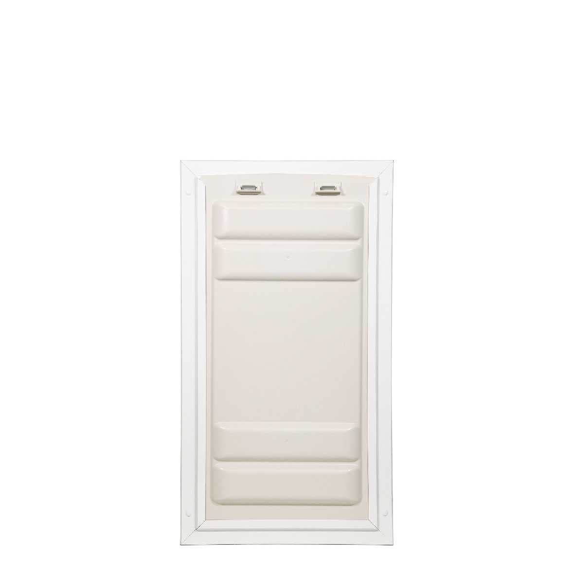 Endura Flap Single Flap Pet Door For Doors | All-Weather Insulated Flap | Durable Aluminum Frame With Secure Locking Cover | Int