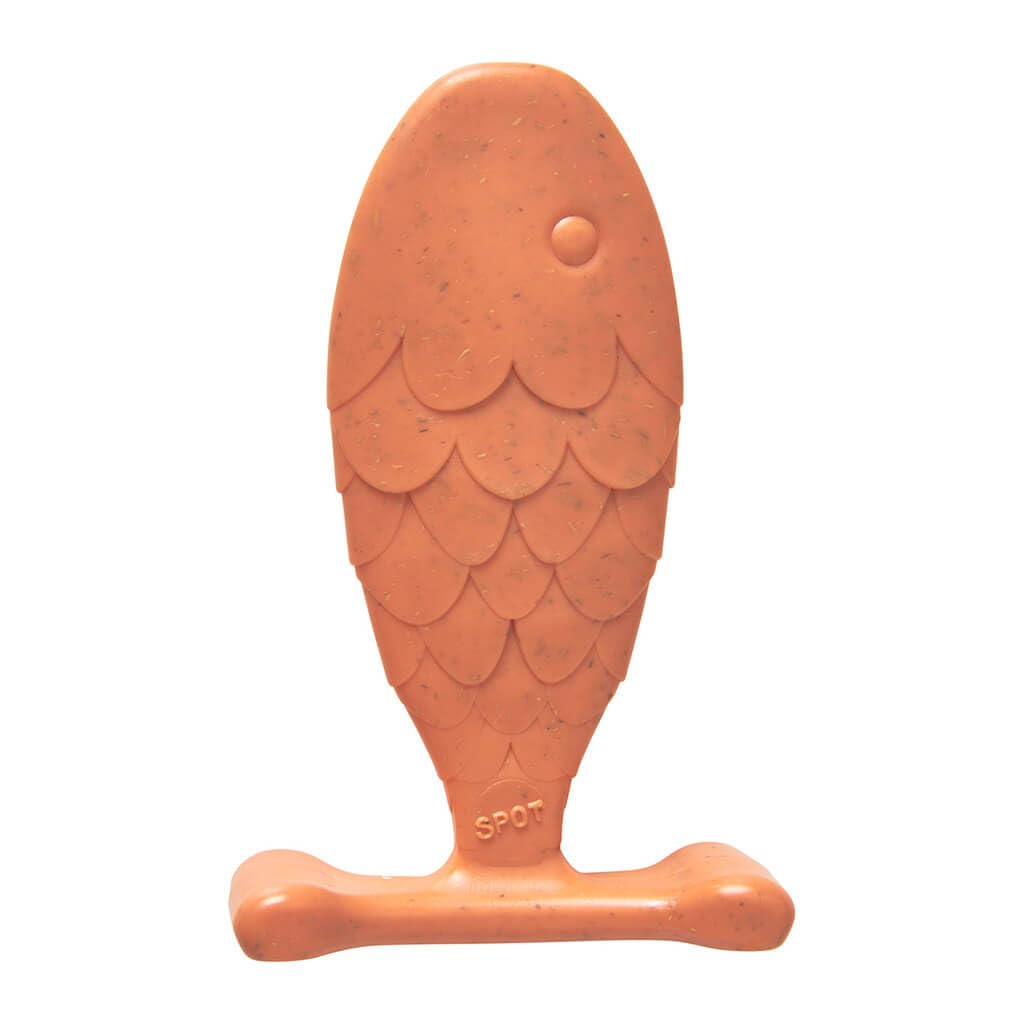 Ethical Pet Bam-Bone Fish Salmon Dog Toy Salmon, 1ea/7 in