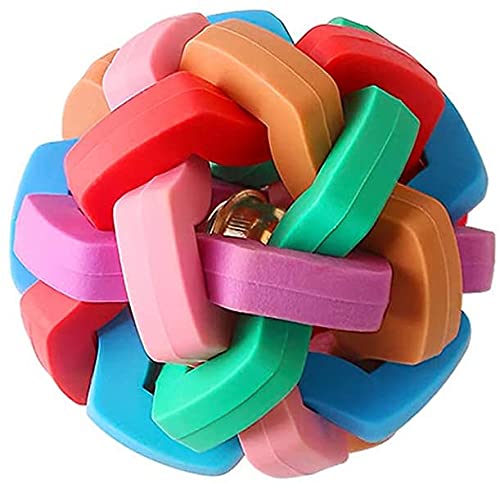 Pets Empire Durable Rubber Dog Toy Ball By With Ring Bell Chew And Bite Dog Interactive Toys Pet Game Puzzle Ball To Increase Iq