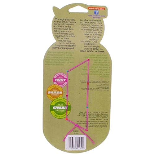 Hartz Just For Cats Midnight Crazies Cat Toy Balls - Assorted, For All Breed Sizes