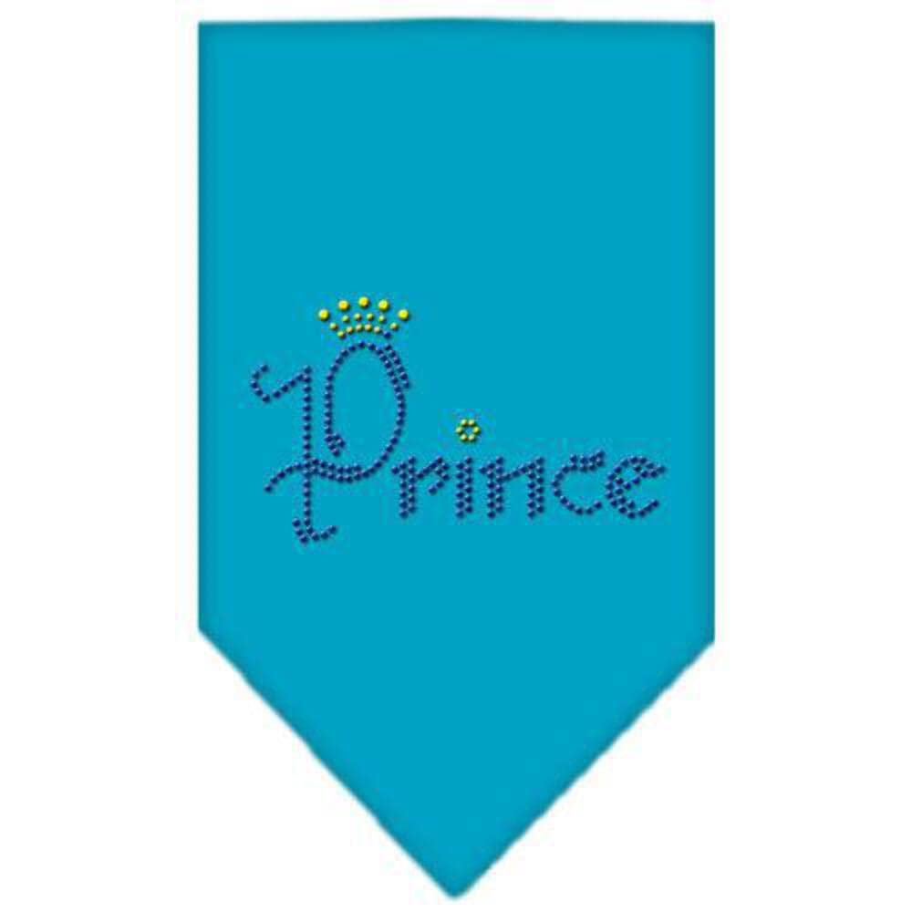 Mirage Pet Products Prince Rhinestone Bandana, Small, Cocoa
