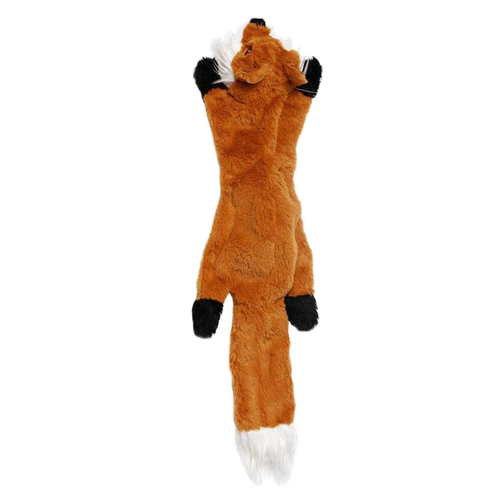 Enakshi (LABEL) Creations Large Dogs Toy Pet Chew Squeak Squeaky Plush Toys Interactive Tough Gift FoxPet Supplies|Dog Supplies|