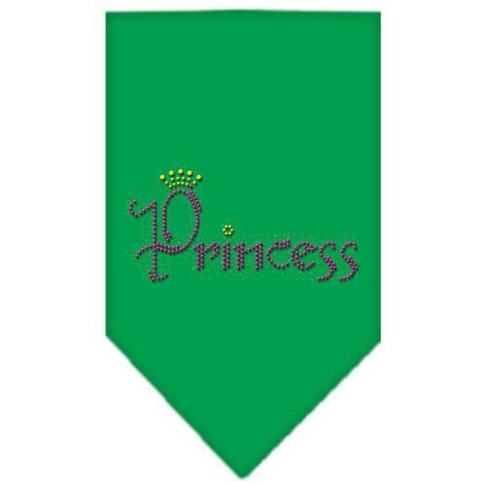 Mirage Pet Products Princess Rhinestone Bandana, Small, Purple