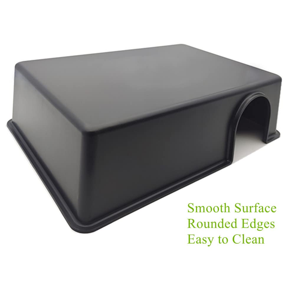 Sdzgqpet Amypet Different Size Reptile Use Hide Cave For Snakes,Reptiles, Ball Pythons Durable Material Easy To Clean 10.2 X7.48