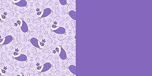 Washable Fleece Cage Liner, Pad, Bedding For Midwest Guinea Habitat - Replaces Shavings (Royal Pig/Purple)