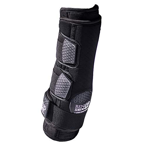 Benefab Therapeutic Smart Hind Quickwrap | 1 Pair/2Pcs Wraps With Far-Infrared Technology & Magnetic Therapy | Stable Or Shippin