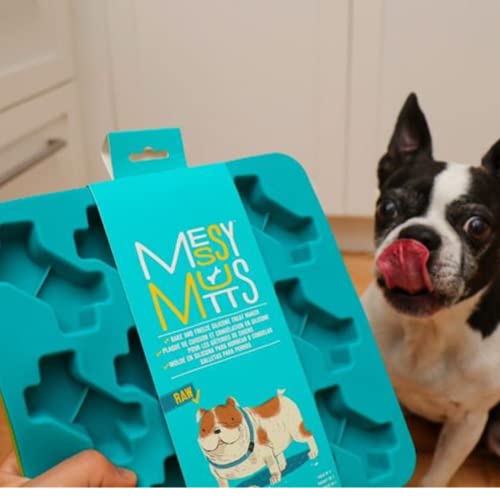 Messy Mutts Dog Bone Treat Maker Silicone 2 Pack