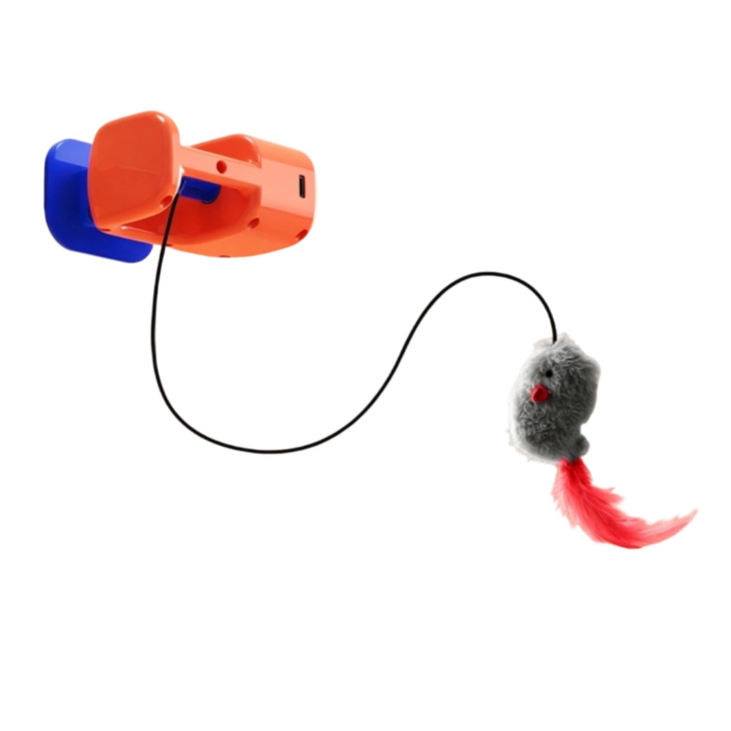 Zoomella On Cat Teaser With Dangling Toys HandsUnattended Over The Door Cat Toy Interactive Motorized For Cats, Kittens, Apart