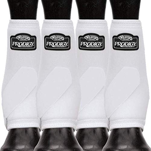Weaver Leather 4-pack Horse-boots, White, Medium US