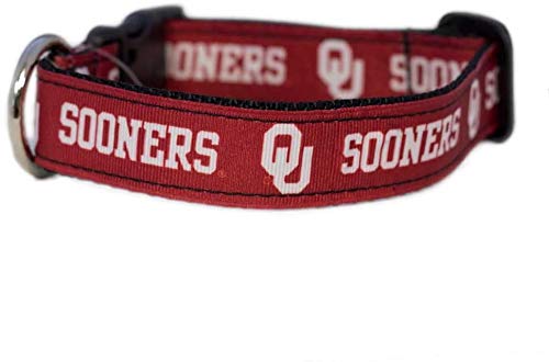 College Dog Collar (Small, Oklahoma)