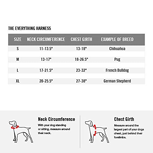 Canada Pooch No Pull Dog Harness Adjustable Dog Harness For Walking Dogs Seat Belt Harness, Front & Back D-Rings For Comfort & Control - Splatter/S