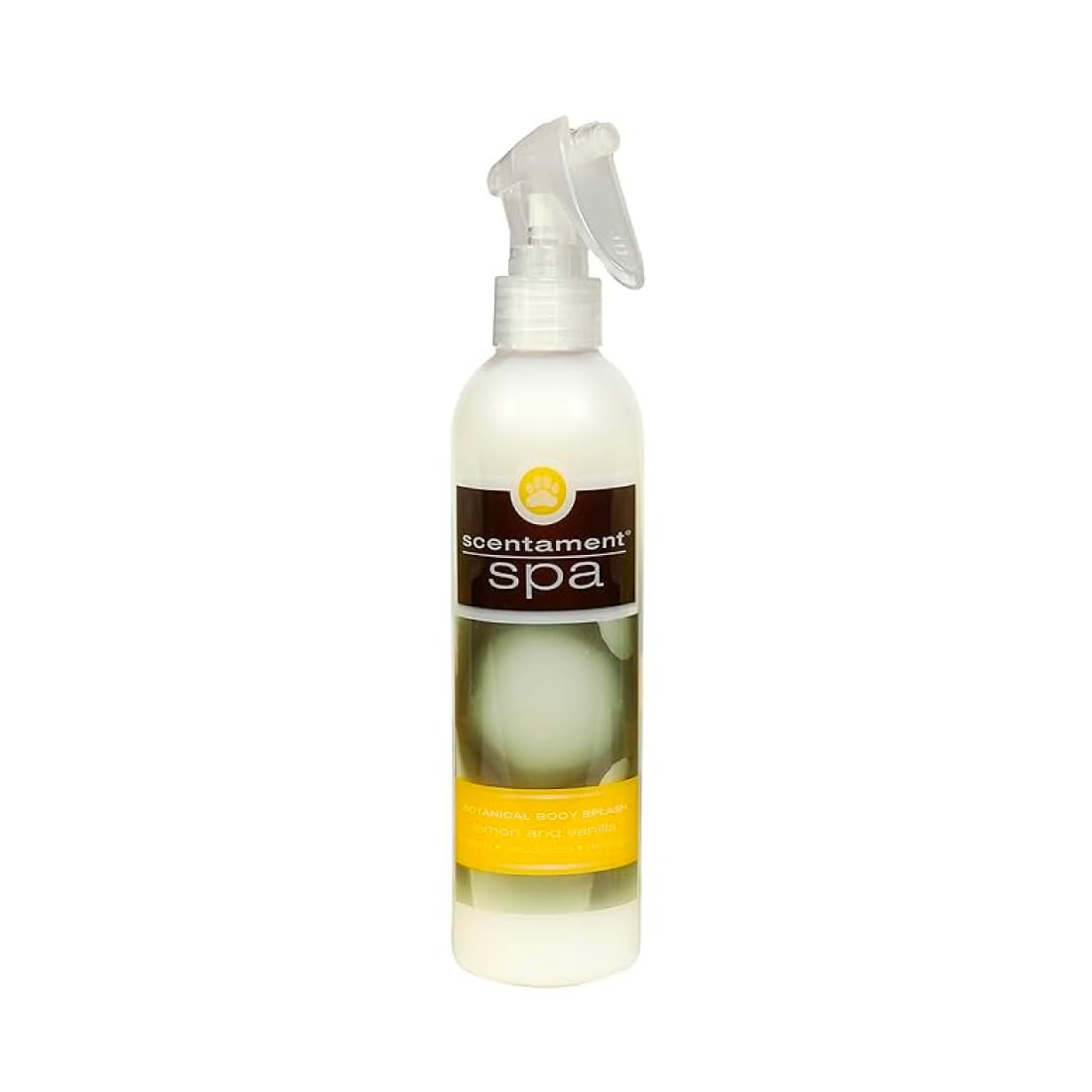 Best Shot Scentament Spa Botanical Body Splash, Detangler Spray, Body Spray For Pets, Cat And Dog Cologne Spray, Lemon Vanilla, 8 Oz.