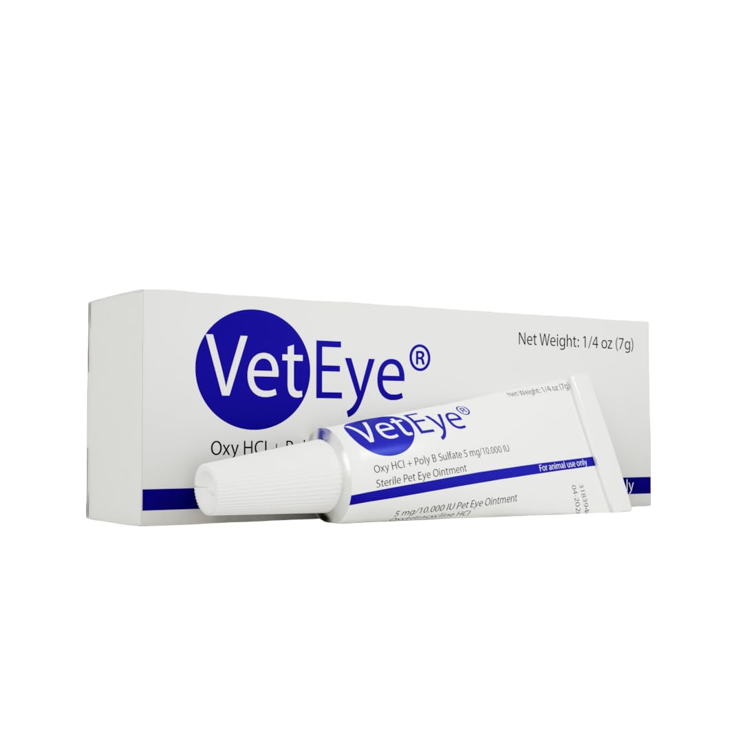 VetEye Cream Health for Dogs, Cats, Cattle, Sheep, Horse, Bird 3.5 Gr. 1 Tube