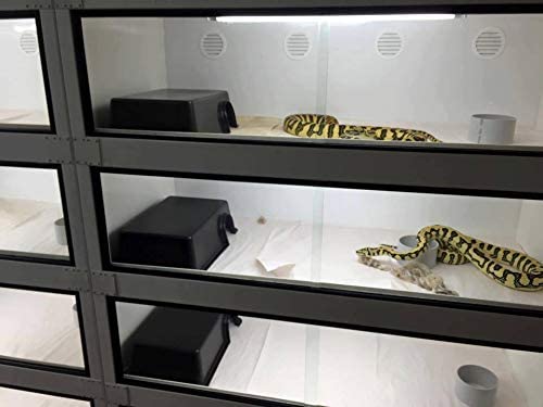 Leoterra Plastic Reptile Hideout Snake Hide Reptile Cave For Lizard Leopard Gecko Snakes And Ball Python Use Durable And Easy To