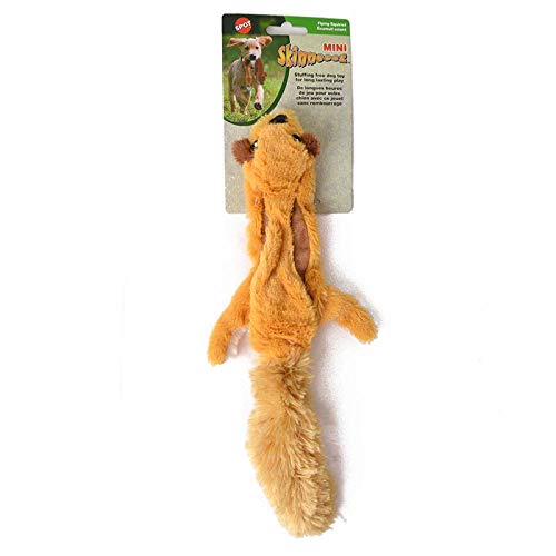 Spot Skinneeez Plush Squirrel Dog Toy (4 Pack)