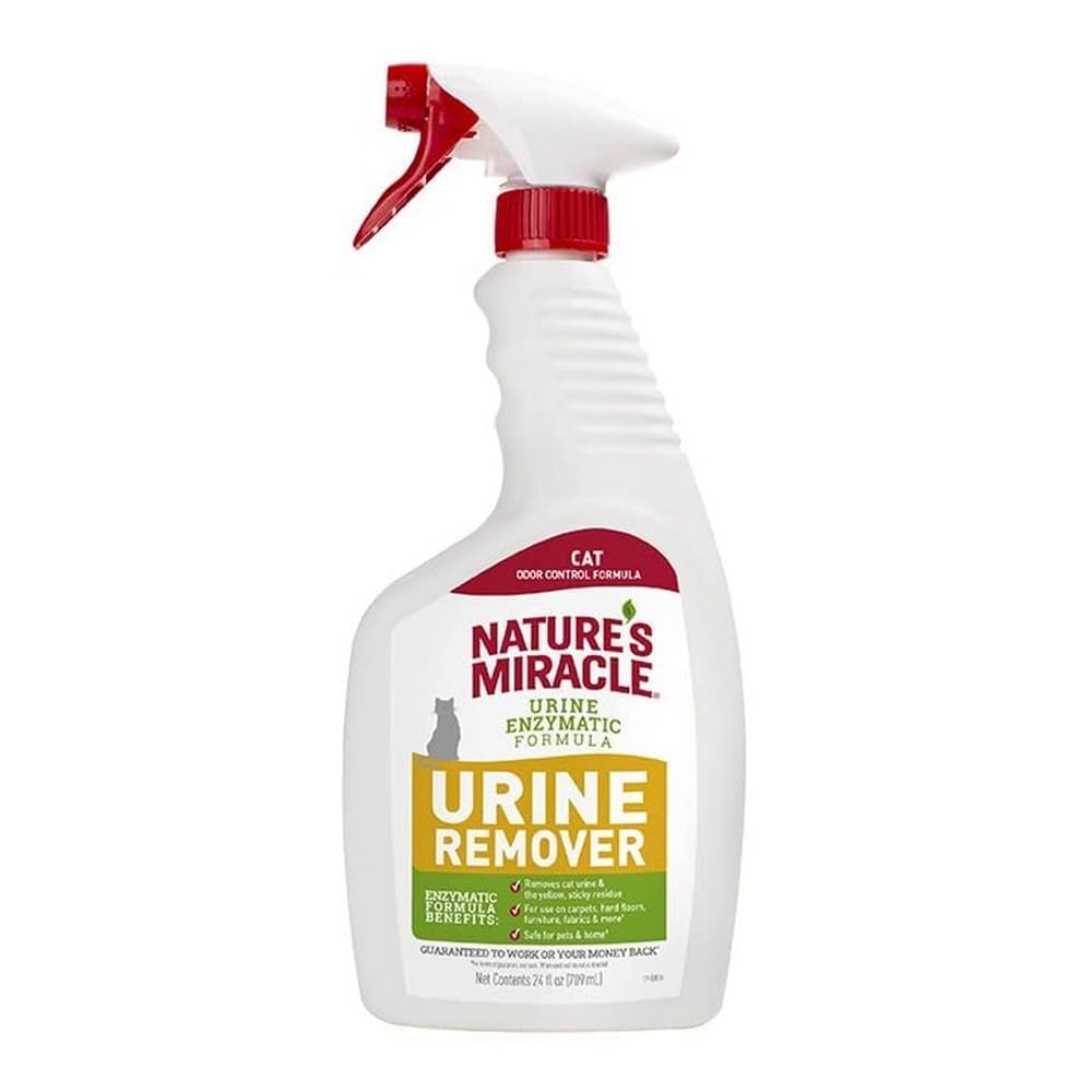 Nature'S Miracle Cat Urine Remover, 24 Ounces, Enzymatic Formula