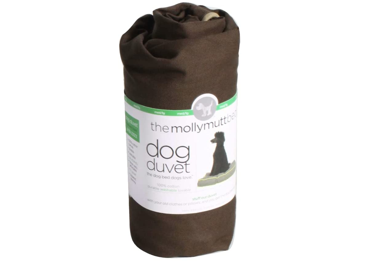 Molly Mutt Huge Dog Bed Cover -Landslide Print - Measures 36”X45”X5’-100% Cotton - Durable - Breathable - Sustainable - Machine Washable Dog Bed Cover