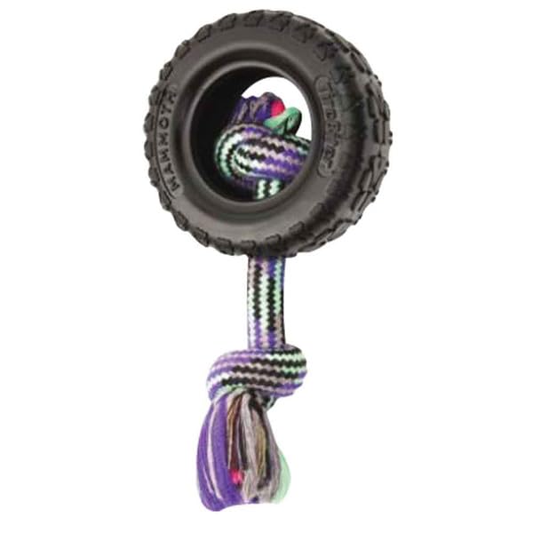 Mammoth Tirebiter Ii Rope Dog Toy 6' Long - Pack Of 4