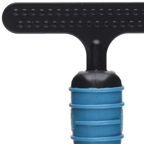 Master Grooming Tools Ergonomic Double-Row Undercoat Rakes — Efficient Tools For Grooming Dogs, 39 Pins, Blue