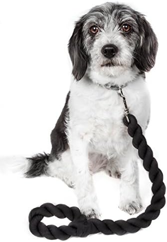 Pet Life Tough-Tugger Industrial-Strength Shock Absorption Woven Dog Leash - One Size - Navy