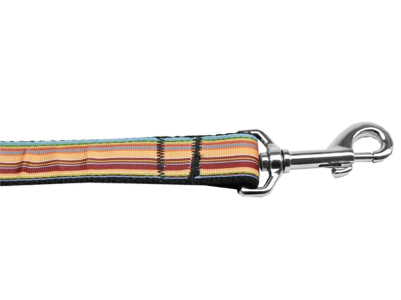 Pet Dog & Cat Nylon Collar or Leash, &quot;Autumn Stripes&quot; XS Collar